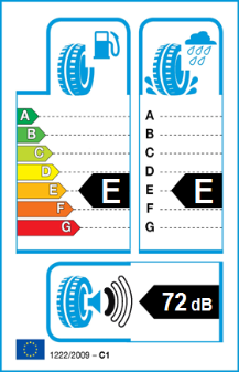 WINTRAC XTREME S, 295/30 R22 103Y Štítok EÚ na označenie pneumatík – hodnotenie mokrej priľnavosti: E, Hodnotenie spotreby paliva: E, Hodnotenie hluku: 72dB,  pneumatika na jazdu po snehu