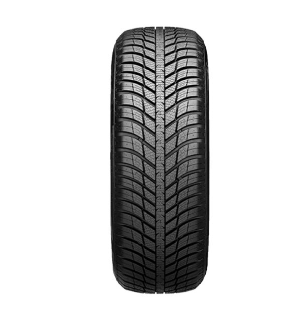 NBLUE 4SEASON, 155/65 R14 75T Štítok EÚ na označenie pneumatík – hodnotenie mokrej priľnavosti: C, Hodnotenie spotreby paliva: D, Hodnotenie hluku: 68dB,  pneumatika na jazdu po snehu