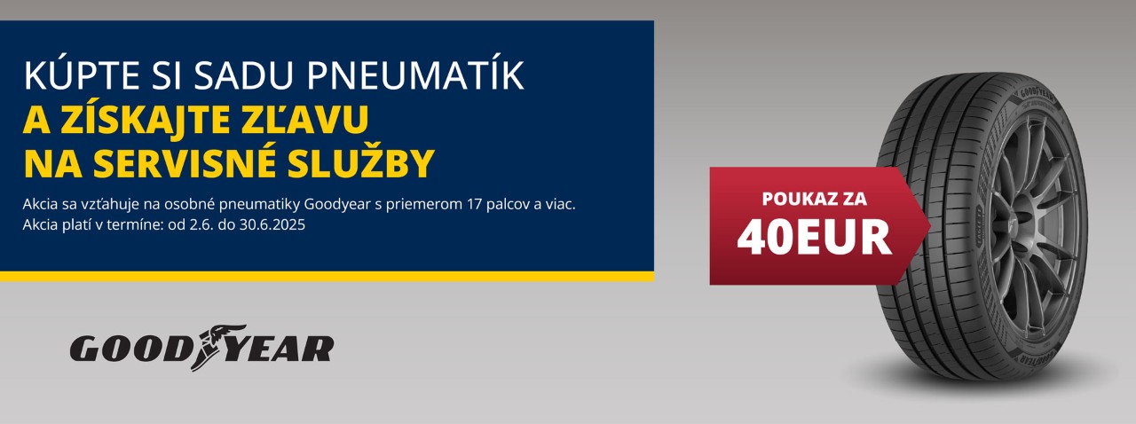 Zaregistrujte svoj nákup a získajte servisnú poukážku v hodnote 40 €.