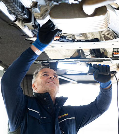 Kontrola výfukového systému